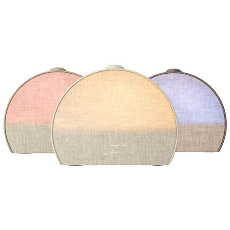 Machine à sons intelligente et réveille-matin avec lever de soleil Restore 3 de Hatch - Gris beige