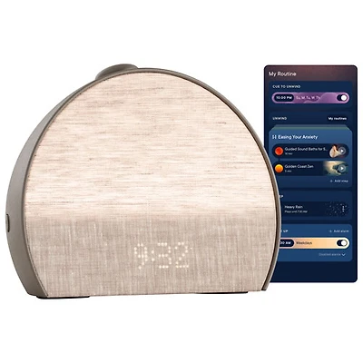 Hatch Restore 3 Smart Sound Machine Sunrise Alarm Clock - Cocoa