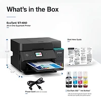 Imprimante à jet d'encre tout-en-un sans fil Supertank EcoTank ET-4950 d'Epson - Noir - Exclusivité Best Buy