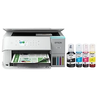 Imprimante à jet encre tout-en-un sans fil EcoTank ET-3930 d'Epson - Blanc