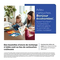 Imprimante à jet encre tout-en-un sans fil EcoTank ET-3930 d'Epson - Blanc