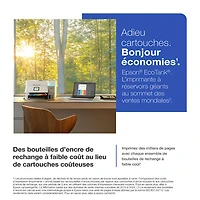 Imprimante à jet encre tout-en-un sans fil Supertank EcoTank ET-4950 d'Epson - Blanc