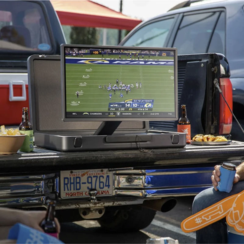 Moniteur à écran tactile ACL IPS HD intégrale 60 Hz 6 ms GÀG de 27 po Pixcase de Mobile Pixels (MP-121-1001P01) - Noir