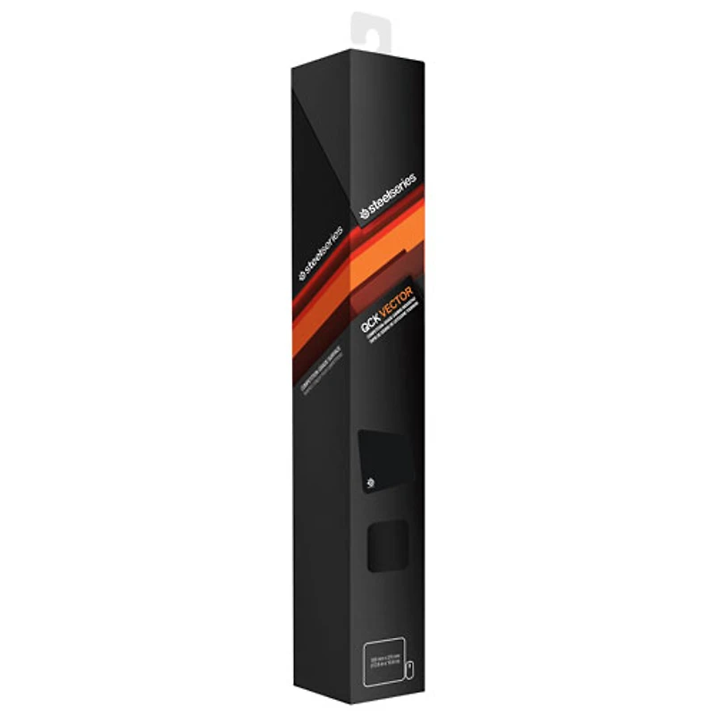 Tapis de souris de jeu QcK Vector de SteelSeries - Noir