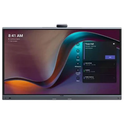 Écran commercial tactile UHD 4K de 65 po MeetingBoard Pro de Yealink (MB65PRO-A02)