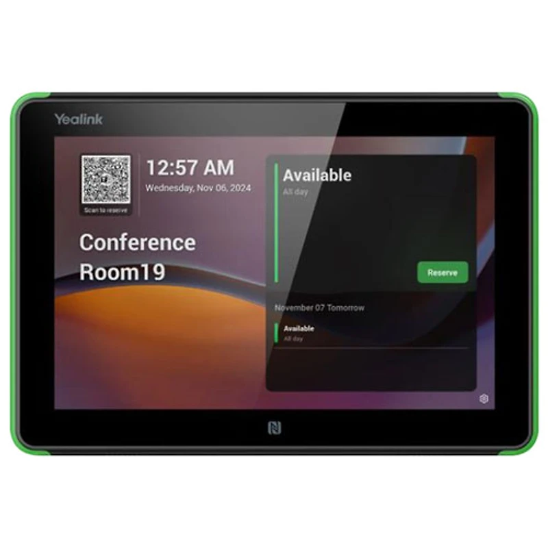 Yealink RoomPanel E2 8" WXGA Touchscreen Meeting Room Scheduling Monitor (ROOMPANEL-E2)