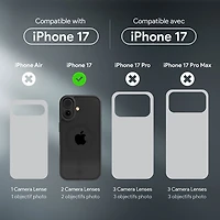 Incipio Velocity Fitted Hard Shell Case with MagSafe for iPhone 17 - Black / Clear