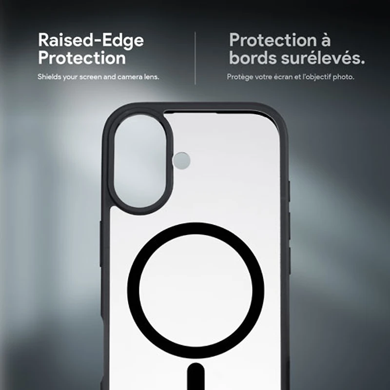 Incipio Velocity Fitted Hard Shell Case with MagSafe for iPhone 17 - Black / Clear