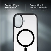Incipio Velocity Fitted Hard Shell Case with MagSafe for iPhone 17 - Black / Clear