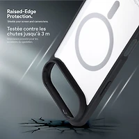 Incipio Velocity Fitted Hard Shell Case with MagSafe for iPhone Air - Black / Clear