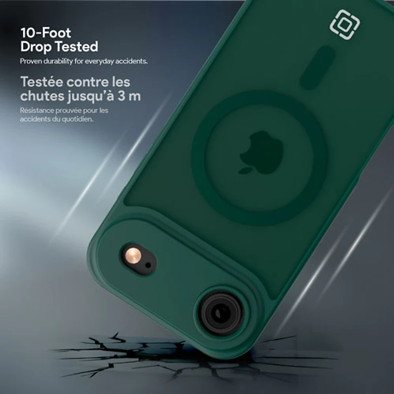 Étui rigide ajusté Velocity d'Incipio avec MagSafe pour iPhone Air - Vert