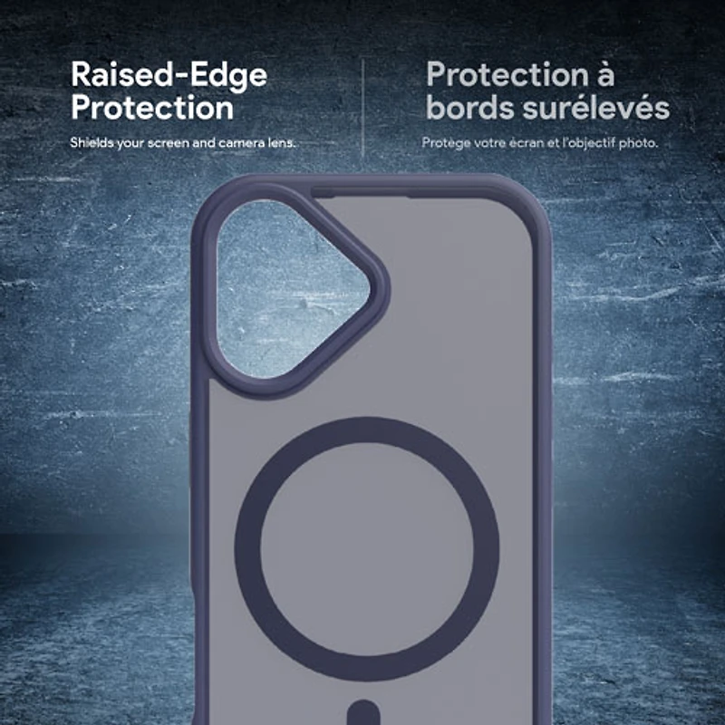 Étui rigide ajusté Velocity d'Incipio avec MagSafe pour iPhone 17 - Bleu marine
