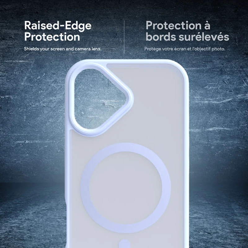 Étui rigide ajusté Velocity d'Incipio avec MagSafe pour iPhone 17 - Bleu pâle