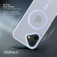 Étui rigide ajusté Velocity d'Incipio avec MagSafe pour iPhone 17 - Bleu pâle