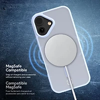 Étui rigide ajusté Velocity d'Incipio avec MagSafe pour iPhone 17 - Bleu pâle