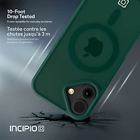 Étui rigide ajusté Velocity d'Incipio avec MagSafe pour iPhone 17 - Vert