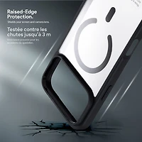 Étui rigide ajusté Velocity d'Incipio avec MagSafe pour iPhone 17 Pro Max - Noir/Transparent
