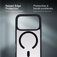 Étui rigide ajusté Velocity d'Incipio avec MagSafe pour iPhone 17 Pro - Noir/Transparent