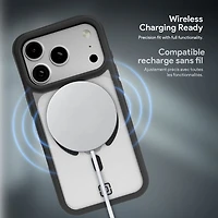 Étui rigide ajusté Velocity d'Incipio avec MagSafe pour iPhone 17 Pro - Noir/Transparent