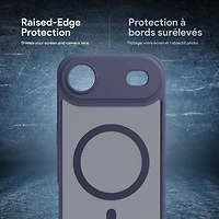 Étui rigide ajusté Velocity d'Incipio avec MagSafe pour iPhone Air - Bleu marine