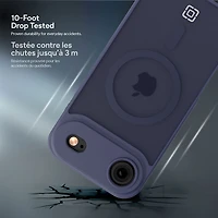 Étui rigide ajusté Velocity d'Incipio avec MagSafe pour iPhone Air - Bleu marine