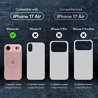 Incipio Velocity Fitted Hard Shell Case with MagSafe for iPhone Air - Pink