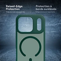 Étui rigide ajusté Velocity d'Incipio avec MagSafe pour iPhone 17 Pro - Vert