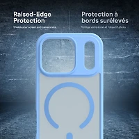 Étui rigide ajusté Velocity d'Incipio avec MagSafe pour iPhone 17 Pro - Bleu pâle