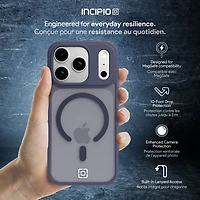Incipio Velocity Fitted Hard Shell Case with MagSafe for iPhone 17 Pro - Navy Blue