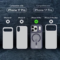 Incipio Velocity Fitted Hard Shell Case with MagSafe for iPhone 17 Pro - Navy Blue