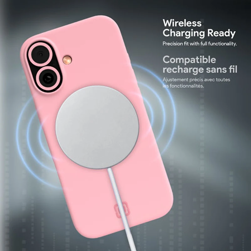 Incipio Sensor Fitted Hard Shell Case with MagSafe for iPhone 17 - Blush Pink