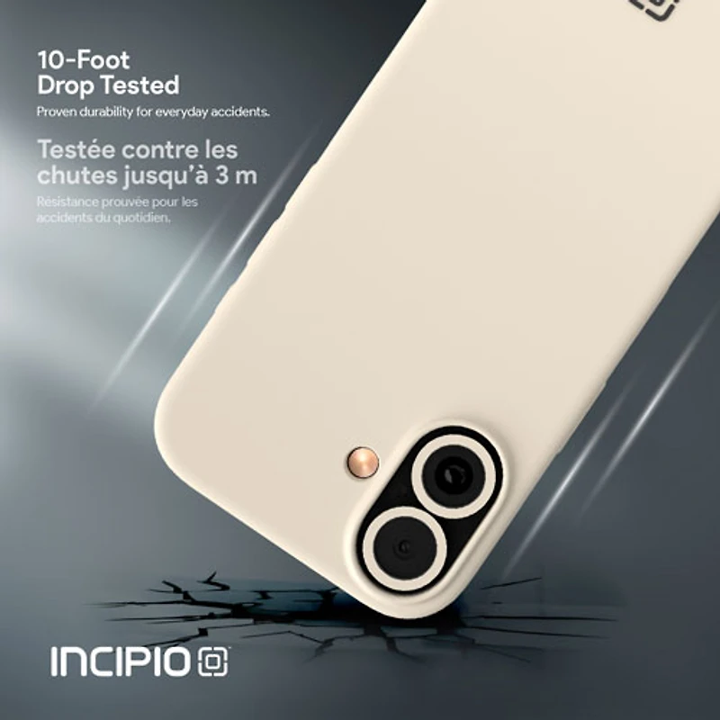 Incipio Sensor Fitted Hard Shell Case with MagSafe for iPhone 17 - Bone