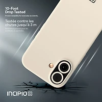 Incipio Sensor Fitted Hard Shell Case with MagSafe for iPhone 17 - Bone