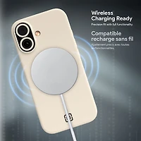 Incipio Sensor Fitted Hard Shell Case with MagSafe for iPhone 17 - Bone