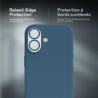 Étui rigide ajusté Sensor d'Incipio avec MagSafe pour iPhone 17 - Bleu marine