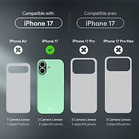 Étui rigide ajusté Sensor d'Incipio avec MagSafe pour iPhone 17 - Sauge