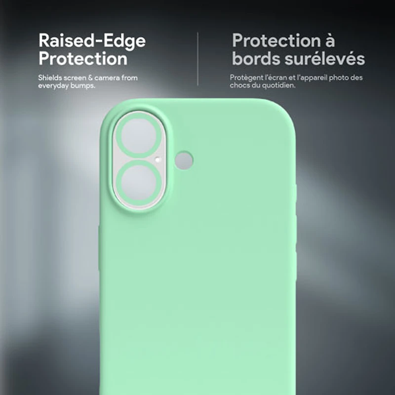 Étui rigide ajusté Sensor d'Incipio avec MagSafe pour iPhone 17 - Sauge