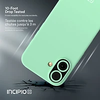 Étui rigide ajusté Sensor d'Incipio avec MagSafe pour iPhone 17 - Sauge