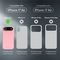 Incipio Sensor Fitted Hard Shell Case with MagSafe for iPhone Air - Blush Pink