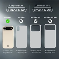 tui rigide ajusté Sensor d'Incipio avec MagSafe pour iPhone Air