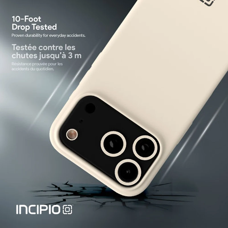 Incipio Sensor Fitted Hard Shell Case with MagSafe for iPhone 17 Pro - Bone