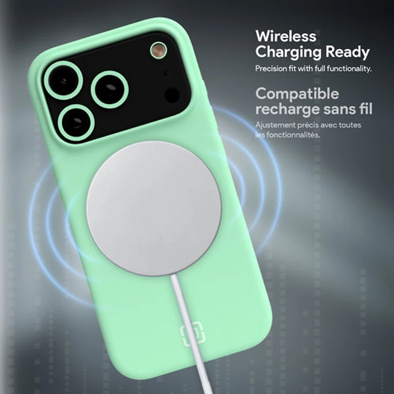 Étui rigide ajusté Sensor d'Incipio avec MagSafe pour iPhone 17 Pro - Sauge