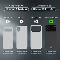 Incipio Sensor Fitted Hard Shell Case with MagSafe for iPhone 17 Pro Max - Black