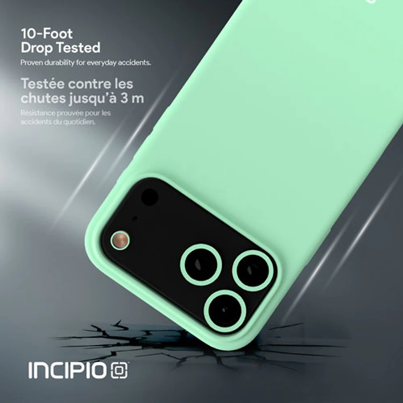 Étui rigide ajusté Sensor d'Incipio avec MagSafe pour iPhone 17 Pro Max - Sauge