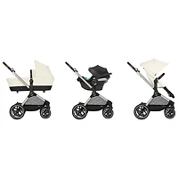 Poussette convertible EOS Lux de Cybex - Beige coquillage/Cadre taupe