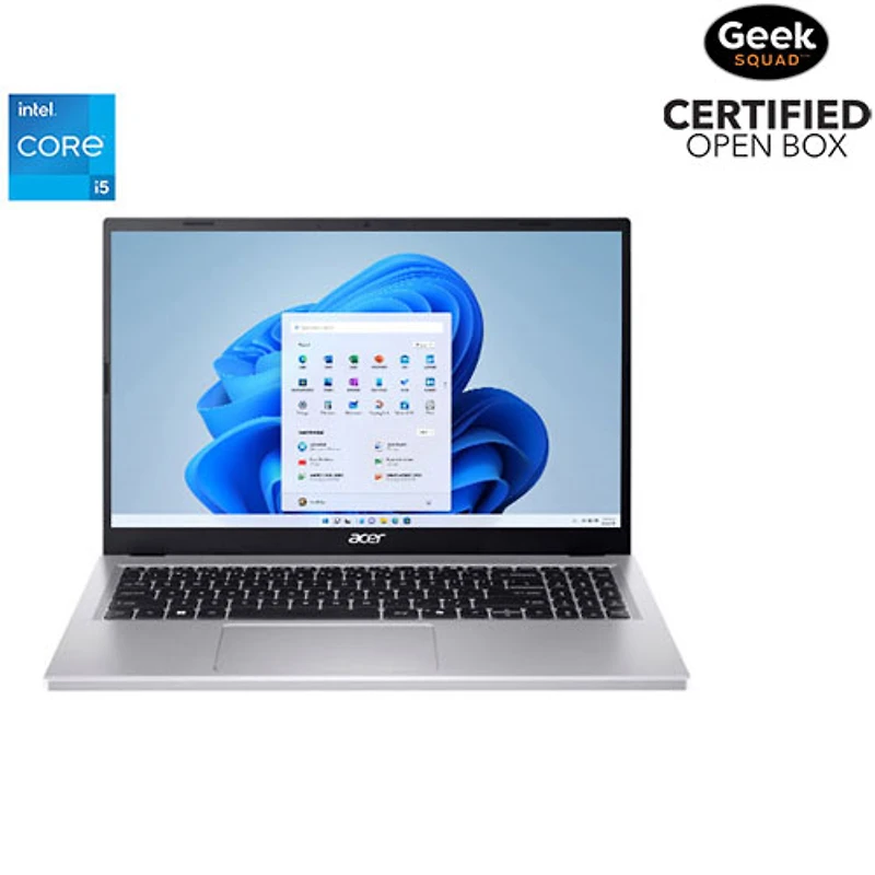Boîte ouverte - Portable de 15,6 po Aspire Go d'Acer - Fer (Core i5-13420H d'Intel/RAM 8 Go/SSD 512 Go/Windows 11)