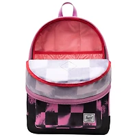Sac à dos à carreaux pour jeunes de Herschel - Carreaux au pochoir mauve opéra