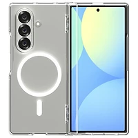 Étui rigide ajusté Crystal Hybrid Pro de Spigen pour Galaxy Z Fold 7 - Transparent