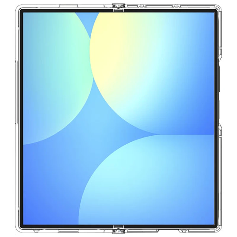 Étui rigide ajusté Crystal Hybrid Pro de Spigen pour Galaxy Z Fold 7 - Transparent