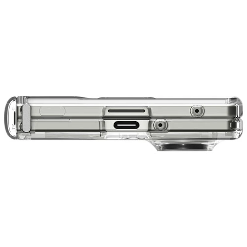Étui rigide ajusté Crystal Hybrid Pro de Spigen pour Galaxy Z Fold 7 - Transparent